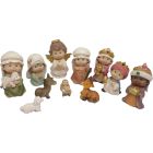 Belén infantil | 11 figuras para portal de Navidad