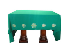 Añadir a la cesta Manteles para altar de Iglesia Católica verde Manteles para altar de Iglesia Católica verde