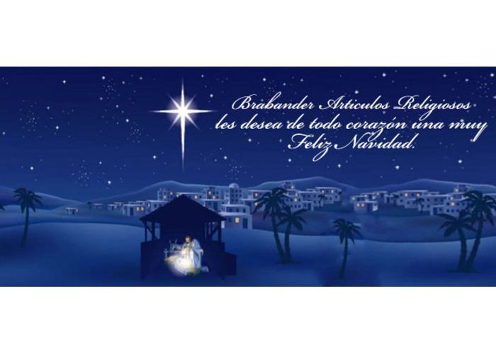 Artículos Religiosos Brabander te desea una feliz Navidad