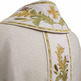 Casulla sacerdotal de lana, viscosa y poliéster beige