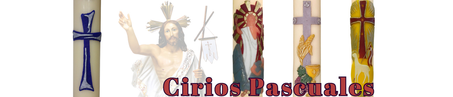 Cirios Pascual Semana Santa 2024